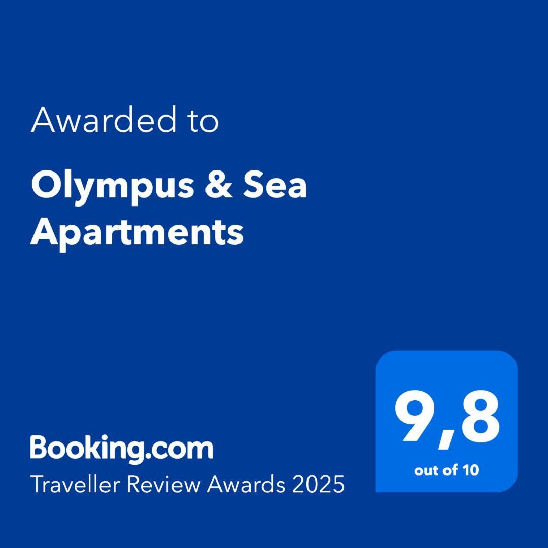 Olympus & Sea Apartments Leptokarya  Exterior foto